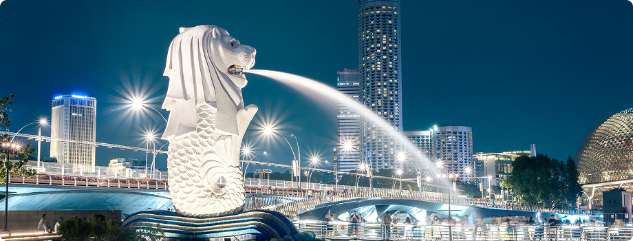 Singapore Tourism featuring Marina Bay Sands, Gardens by the Bay, and Merlion Park
